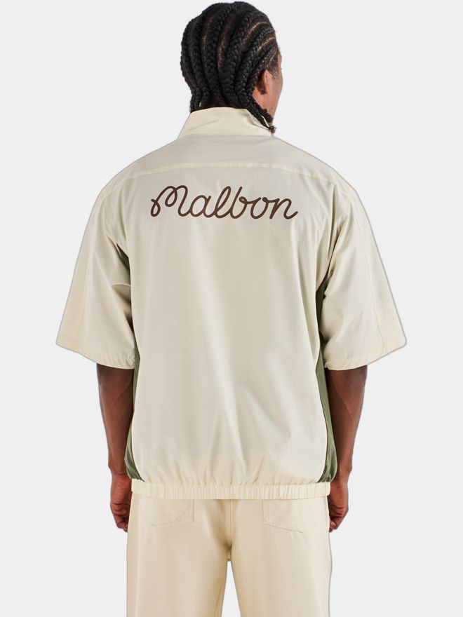 Malbon LINKS OAKWOOD Halbarm Windshirt beige