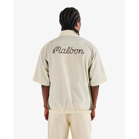 Malbon  LINKS OAKWOOD Halbarm Windshirt beige