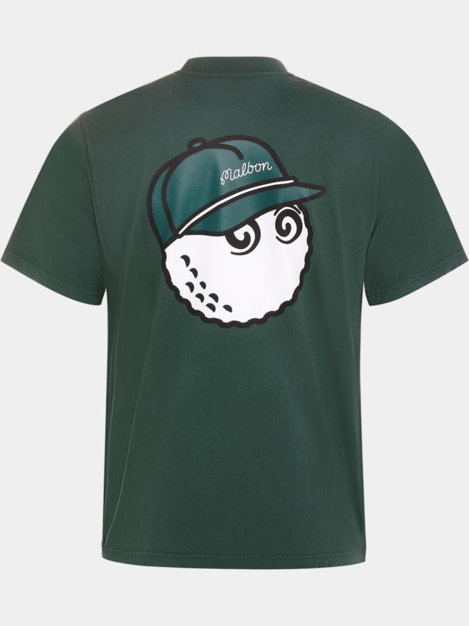 Malbon BERMUDA BALDWIN TEE Halbarm T-Shirt grün