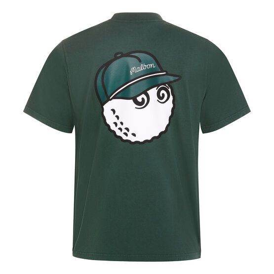 Malbon BERMUDA BALDWIN TEE Halbarm T-Shirt grün