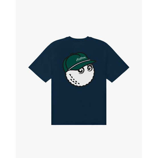 Malbon BERMUDA BALDWIN TEE Halbarm T-Shirt navy