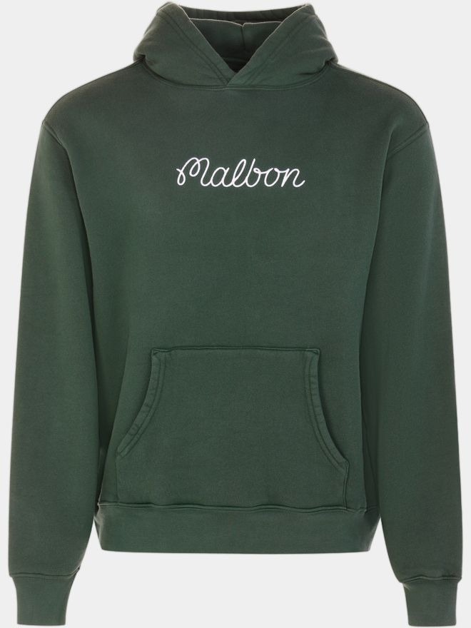 Malbon FESQUE Hoodie Sweatshirt grün