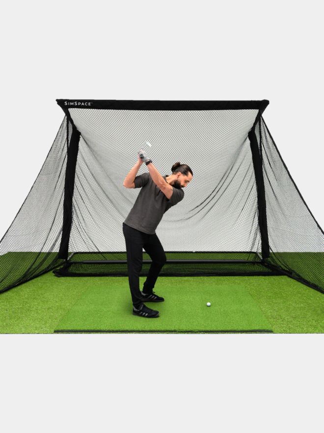 Sim Space Deluxe Home Übungsnetz XL schwarz