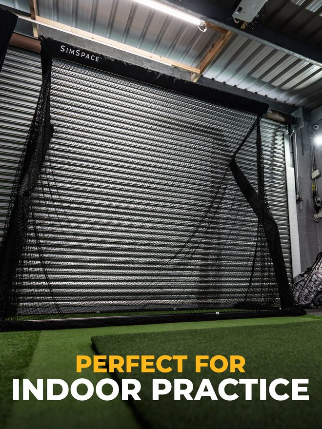 Sim Space Deluxe Home Übungsnetz XL schwarz