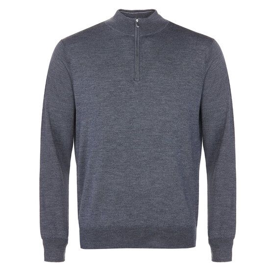 Peter Millar AUTUMN CREST QUARTER-ZIP Troyer Strick dunkelgrau