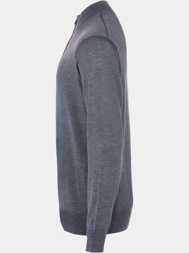 Peter Millar AUTUMN CREST QUARTER-ZIP Troyer Strick dunkelgrau