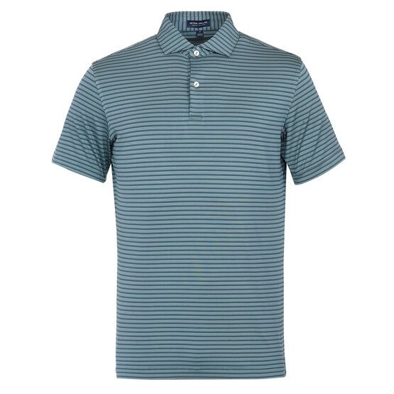 Peter Millar RIDGE PERFORMANCE JERSEY - EDWIN SPREAD Halbarm Polo grün