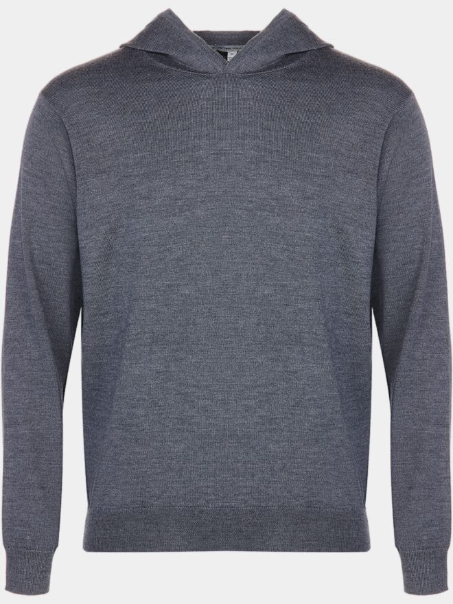 Peter Millar AUTUMN CREST POPOVER Hoodie Sweatshirt dunkelgrau