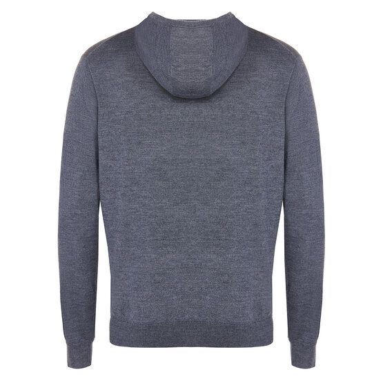 Peter Millar AUTUMN CREST POPOVER Hoodie Sweatshirt dunkelgrau
