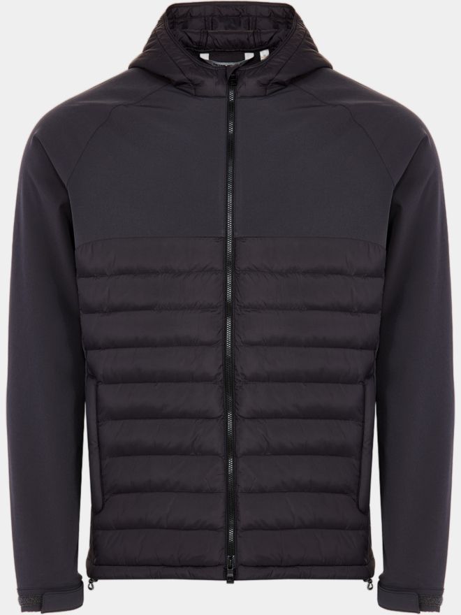 Peter Millar APEX HYBRID HOODIE Thermo Jacke grau