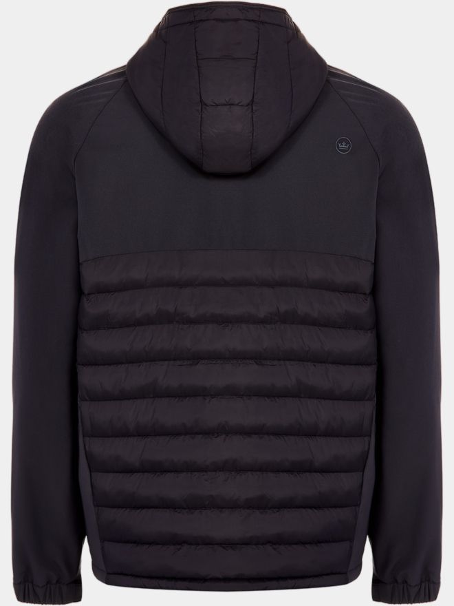 Peter Millar APEX HYBRID HOODIE Thermo Jacke grau