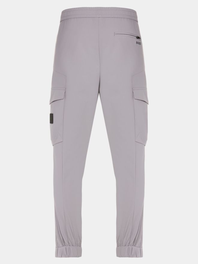 BOSS T_Urbanex-CargoLight Joggpant Hose hellgrau