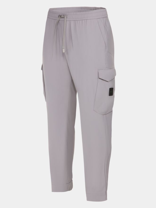 BOSS T_Urbanex-CargoLight Joggpant Hose hellgrau