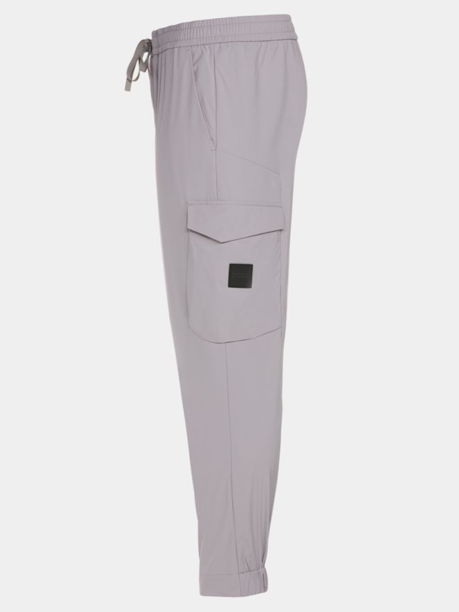 BOSS T_Urbanex-CargoLight Joggpant Hose hellgrau