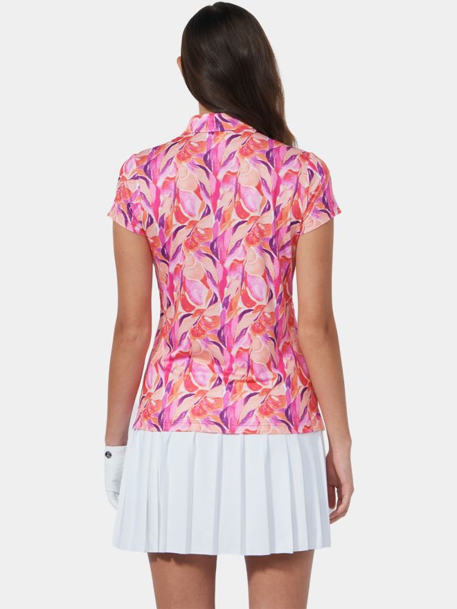 Daily Sports SHEERMOTION Halbarm Polo pink