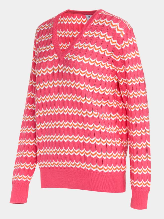 Daily Sports WAVE Pullover Strick pink