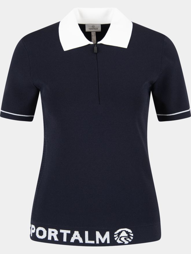 Sportalm Polo Strick navy
