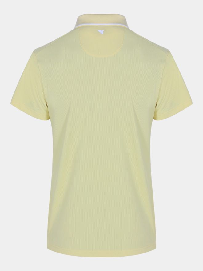 Macade Golf Cora Halbarm Polo gelb