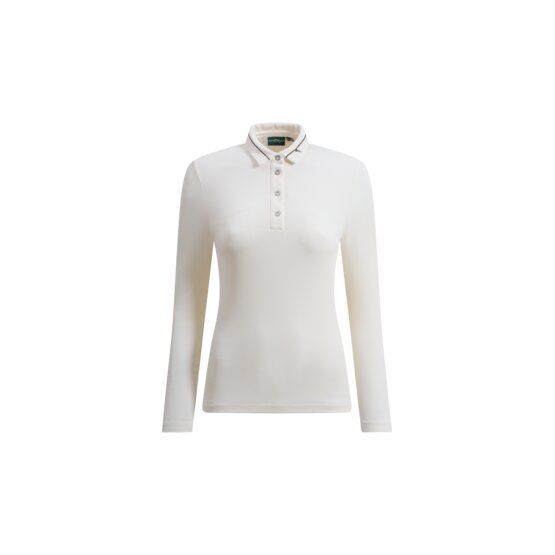 Chervo ACUME Langarm Polo offwhite