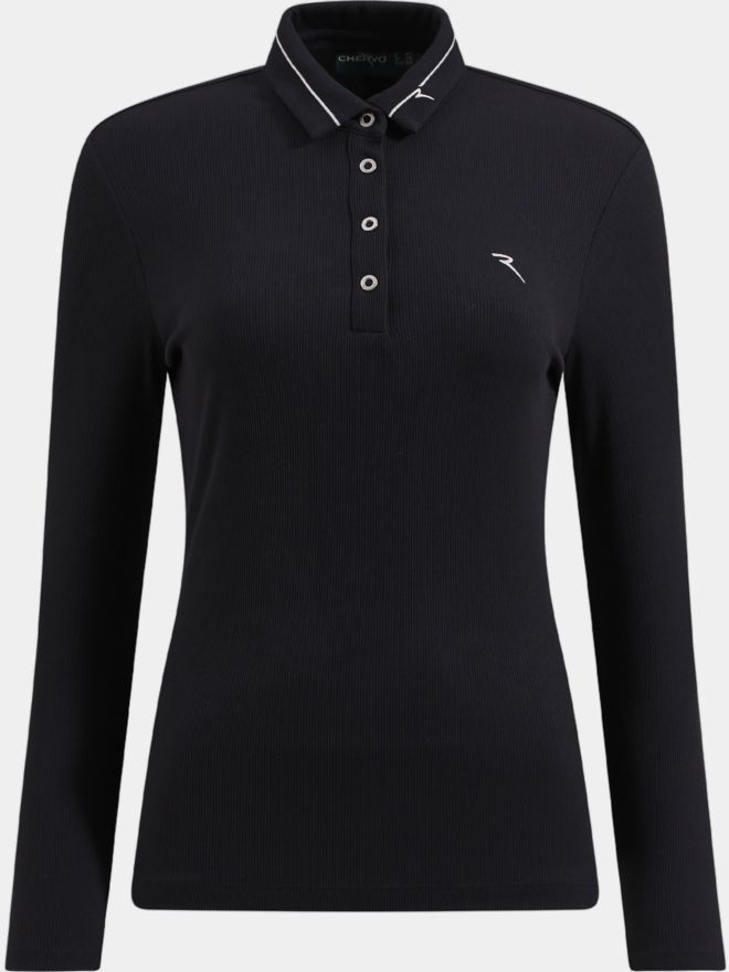 Chervo ACUME polo s krátkým rukávem černá