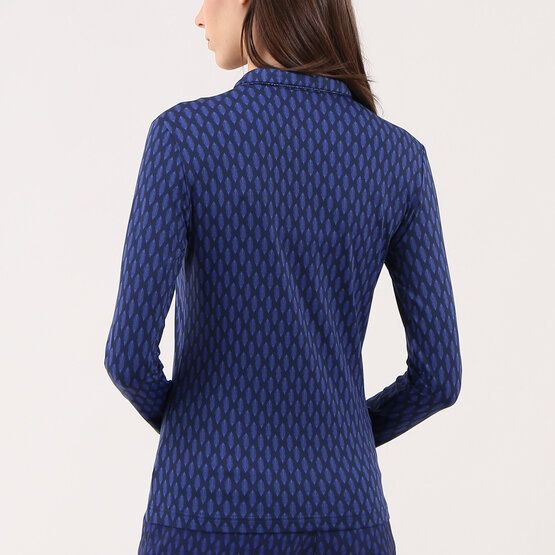 Chervo AFFARE Langarm Polo blau