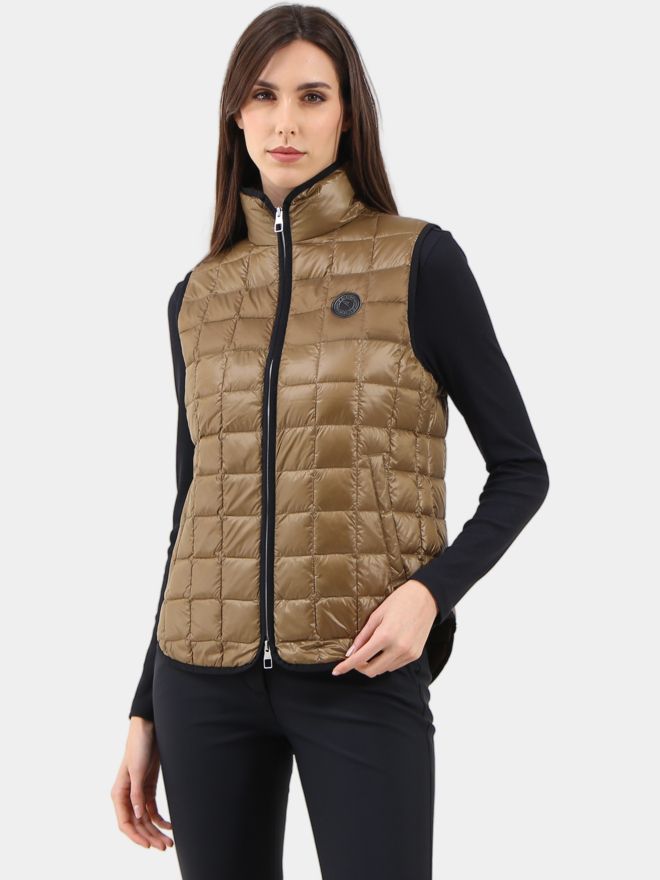 Chervo ESTETA péřová vesta písek