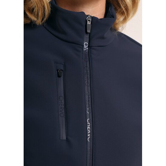 Chervo MEDIATO softshell jacket navy