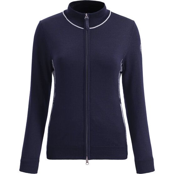 Chervo NAVICELLA Windstopp Strick Jacke navy