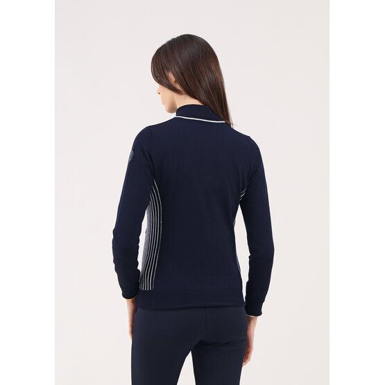 Chervo NAVICELLA Windstopp Strick Jacke navy