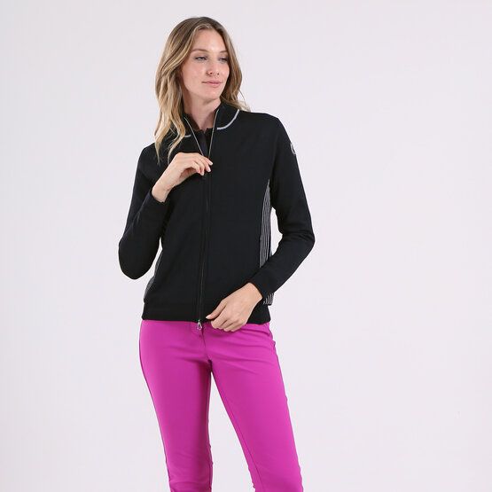 Chervo Pletená bunda NAVICELLA Windstopper černá