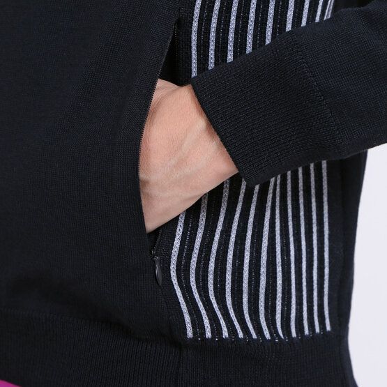 Chervo Pletená bunda NAVICELLA Windstopper černá