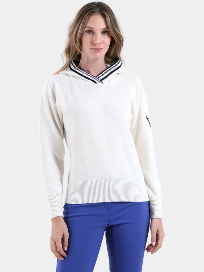 Chervo NOCCIOLINA Strick Pullover offwhite