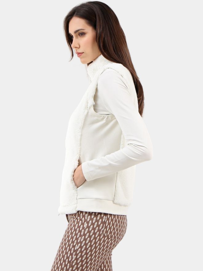 Chervo PAPRICA thermal vest offwhite