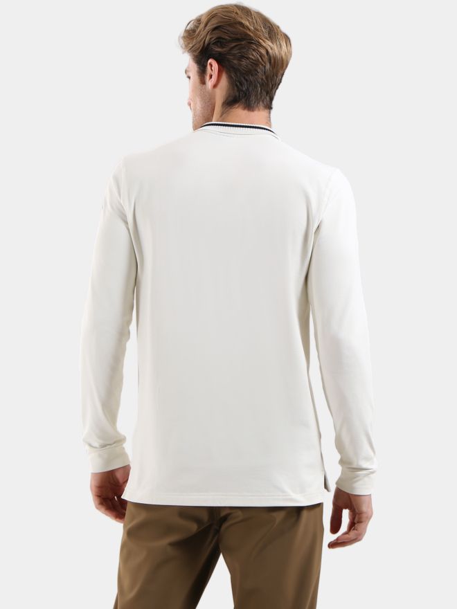 Chervo ABBAZIA polo s krátkým rukávem offwhite