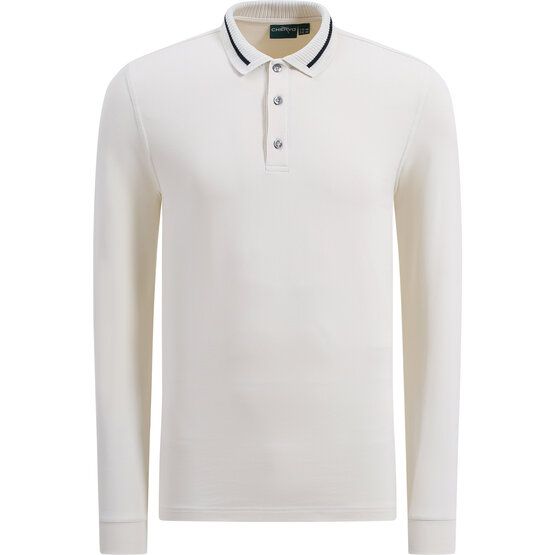 Chervo ABBAZIA Langarm Polo offwhite