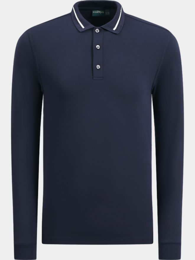 Chervo ABBAZIA polo s krátkým rukávem námořnická modrá