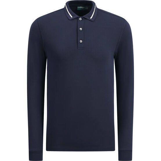 Chervo ABBAZIA Langarm Polo navy