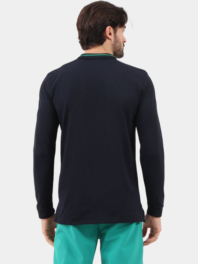 Chervo ABBAZIA polo s krátkým rukávem černá