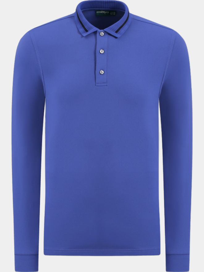 Chervo ABBAZIA polo s krátkým rukávem kobalt