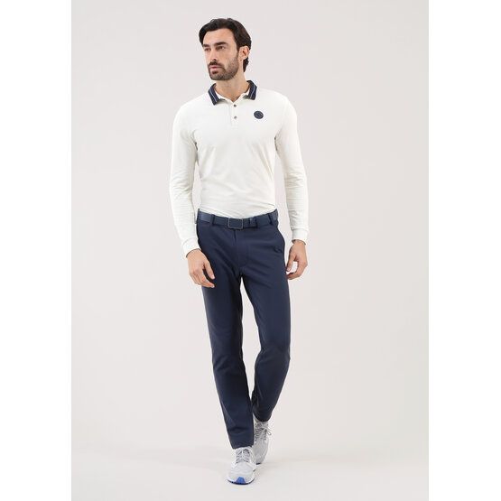 Chervo AFFRANTO Langarm Polo offwhite