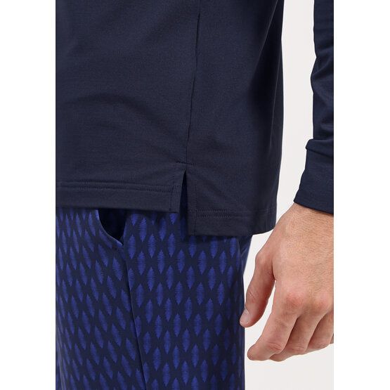 Chervo AFFRANTO Langarm Polo navy