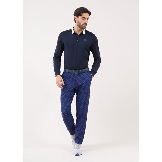 Chervo AFFRANTO Langarm Polo navy