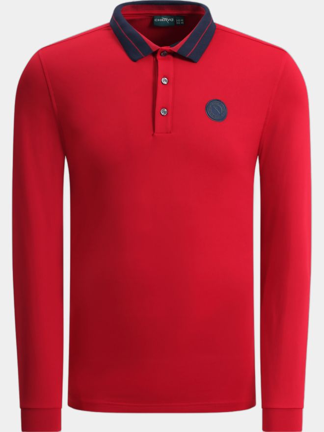 Chervo Polokošile AFFRANTO s dlouhým rukávem červená