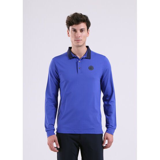 Chervo AFFRANTO Langarm Polo blau