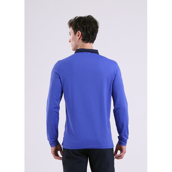 Chervo AFFRANTO Langarm Polo blau