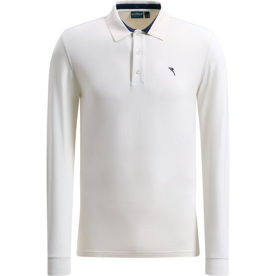 Chervo AROMATICO Langarm Polo offwhite