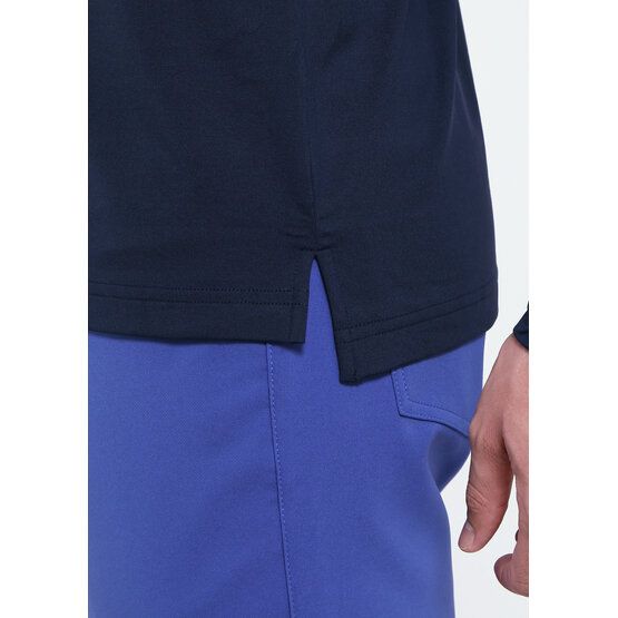 Chervo AROMATICO Langarm Polo navy