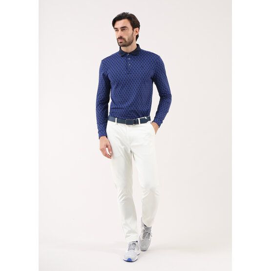 Chervo ARRIVISTA Langarm Polo blau