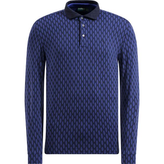 Chervo ARRIVISTA Langarm Polo blau
