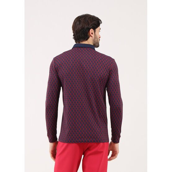 Chervo ARRIVISTA Langarm Polo navy